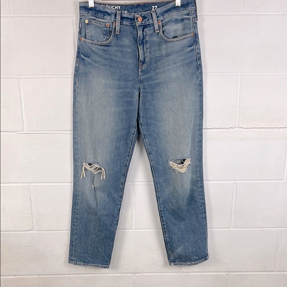 J.Crew Slouchy boyfriend Distressed Jean